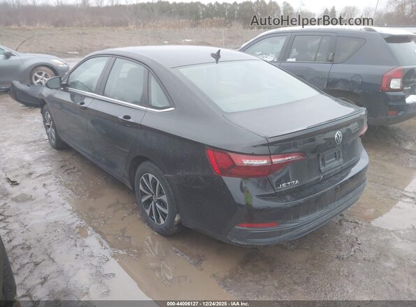 3VW4M7BU3PM053391 2023 VOLKSWAGEN JETTA Black Tył lewy