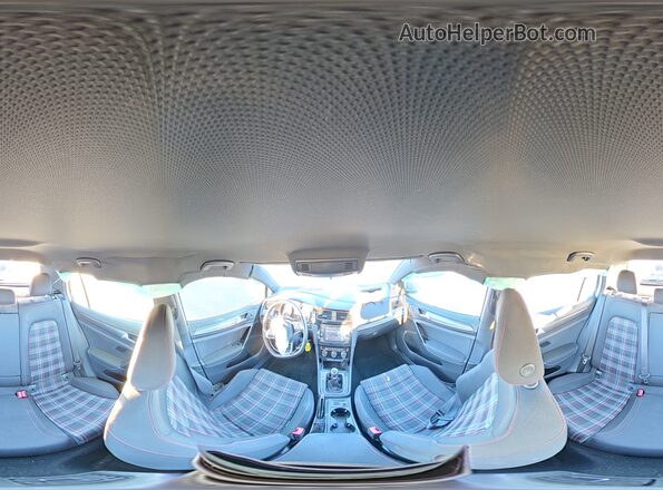 3VW547AU1JM294167 2018 VOLKSWAGEN GTI White 360 interior view