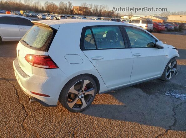 3VW547AU1JM294167 2018 VOLKSWAGEN GTI White Rear right