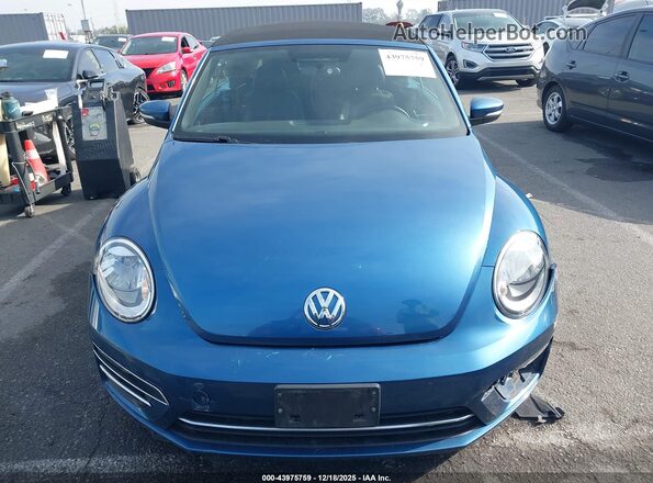 3VW5DAAT0JM515018 2018 VOLKSWAGEN BEETLE Blue Vista del cuadro de instrumentos