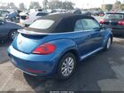 2018 Volkswagen Beetle 2.0t Coast/2.0t S/2.0t Se Blue vin: 3VW5DAAT0JM515018
