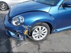 2018 Volkswagen Beetle 2.0t Coast/2.0t S/2.0t Se Blue vin: 3VW5DAAT0JM515018