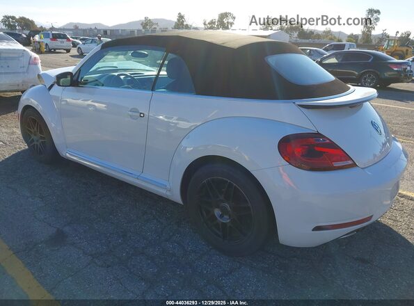 3VW5DAAT3JM510735 2018 VOLKSWAGEN BEETLE White Задня ліва чверть