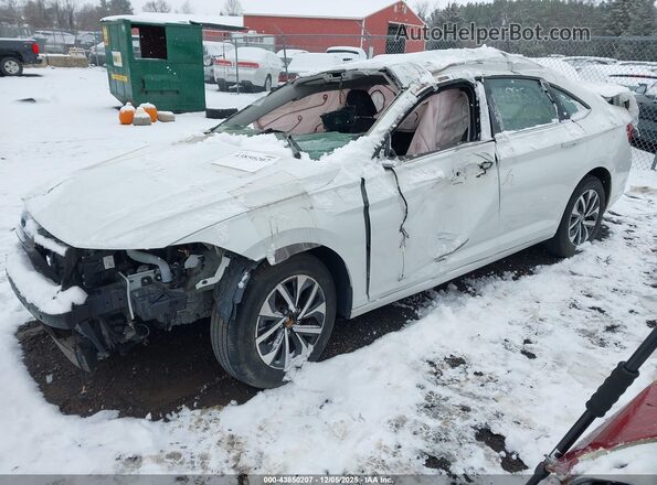 3VW5M7BU5PM021627 2023 VOLKSWAGEN JETTA Белый Передняя левая четверть