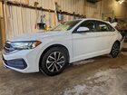2024 Volkswagen Jetta S White vin: 3VW5M7BU5RM018388