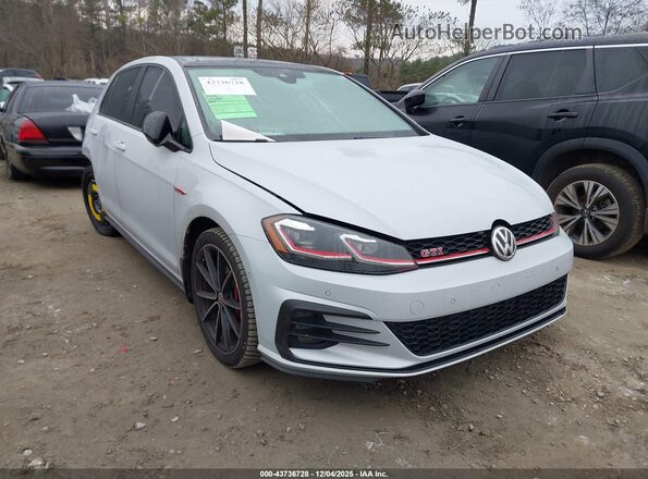 3VW6T7AU5MM005299 2021 VOLKSWAGEN GOLF Gray Передня права чверть