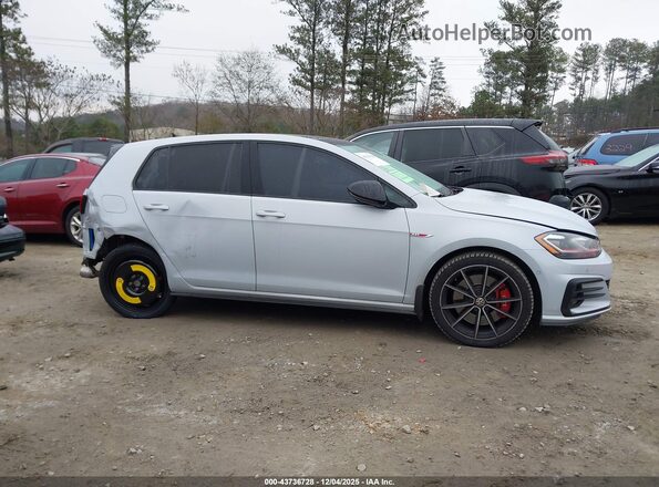 3VW6T7AU5MM005299 2021 VOLKSWAGEN GOLF Gray Вид задньої частини салону