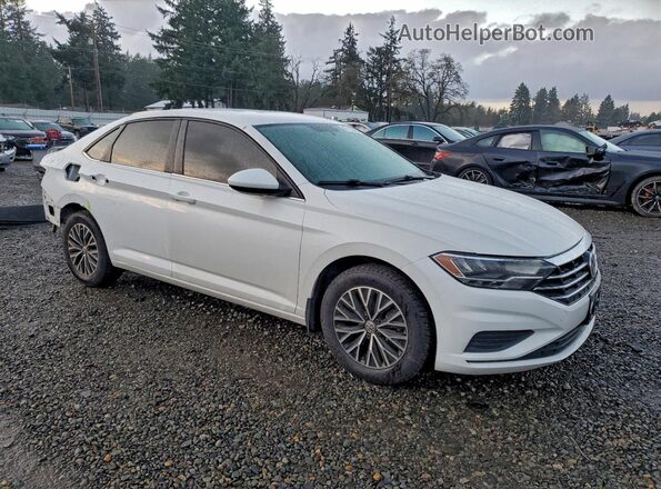 3VWC57BU1MM067424 2021 VOLKSWAGEN JETTA Белый Передняя правая четверть