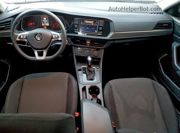 3VWC57BU1MM067424 2021 VOLKSWAGEN JETTA Белый Вид панели приборов