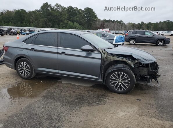 3VWC57BU4MM004320 2021 VOLKSWAGEN JETTA Серый Передняя правая четверть