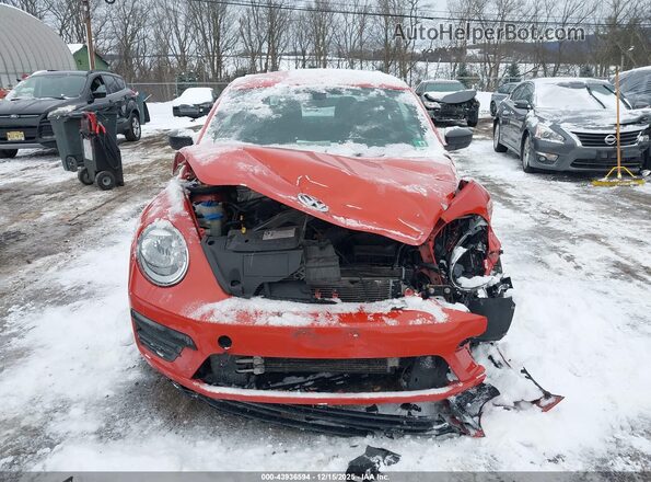 3VWF17AT1HM610309 2017 VOLKSWAGEN BEETLE Orange Սարքավորումների վահանակի տեսք
