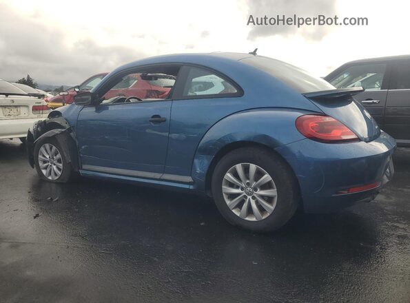 3VWF17AT1HM611749 2017 VOLKSWAGEN BEETLE Blue Tył lewy