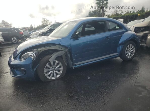 3VWF17AT1HM611749 2017 VOLKSWAGEN BEETLE Blue Przód lewy