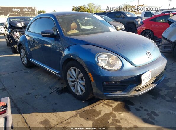 3VWF17AT6HM628076 2017 VOLKSWAGEN BEETLE Dark Blue Przód prawy