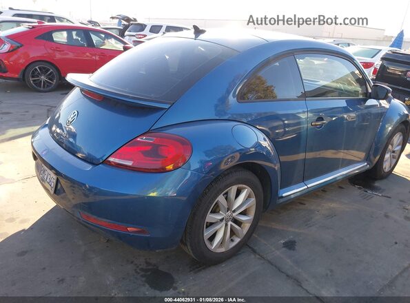 3VWF17AT6HM628076 2017 VOLKSWAGEN BEETLE Dark Blue Tył prawy