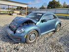 2018 Volkswagen Beetle S Blue vin: 3VWFD7AT1JM707622