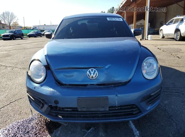 3VWFD7AT2JM719729 2018 VOLKSWAGEN BEETLE Blue წინა ხედი