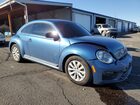 2018 Volkswagen Beetle S Blue vin: 3VWFD7AT2JM719729