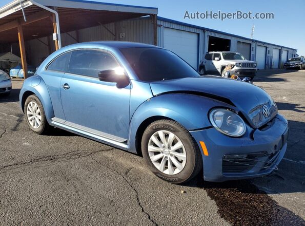 3VWFD7AT2JM719729 2018 VOLKSWAGEN BEETLE Blue წინა მარჯვენა