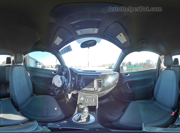 3VWFD7AT2JM719729 2018 VOLKSWAGEN BEETLE Blue VIN კოდის სტიკერის ხედი