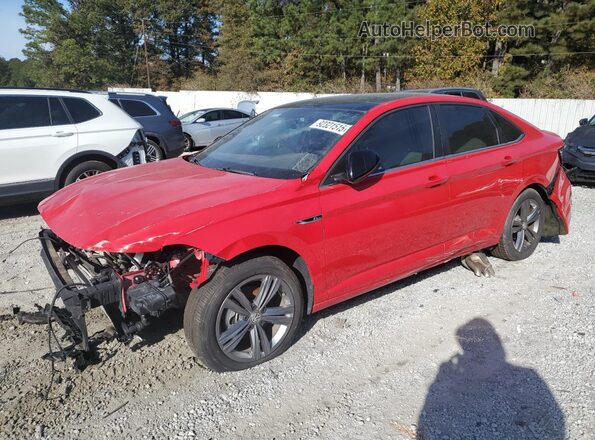 3VWN57BU0MM038148 2021 VOLKSWAGEN JETTA Red Front left