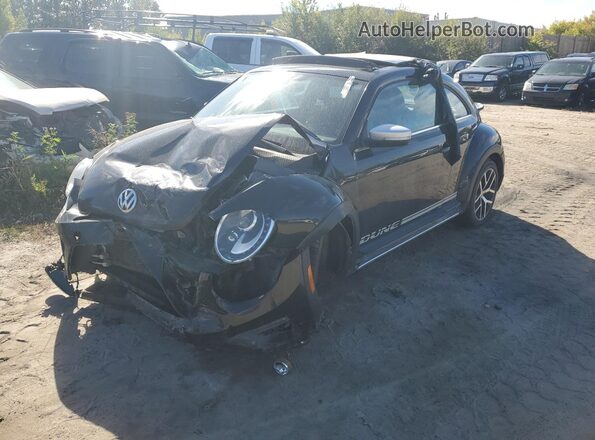 3VWS17AT4HM630195 2017 VOLKSWAGEN BEETLE Black Przód lewy