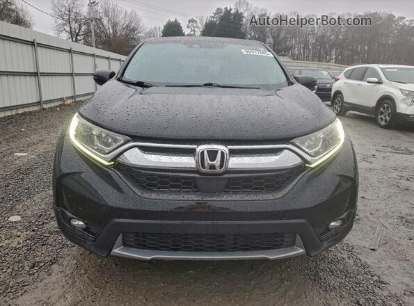 5J6RW1H83JA007519 2018 HONDA CRV Черный Вид сзади