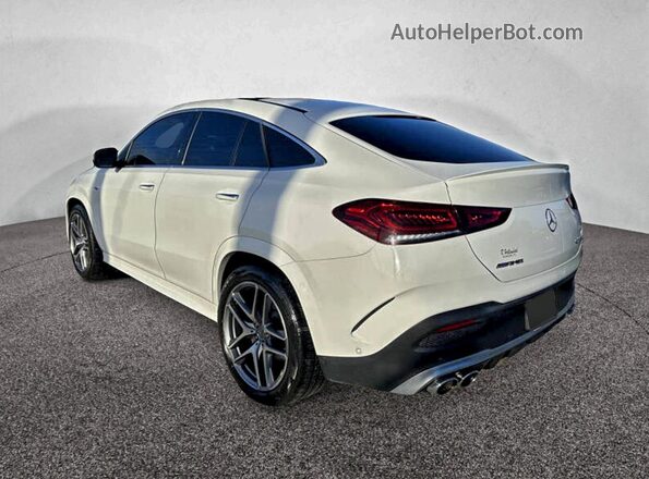 4JGFD6BB1NA755252 2022 MERCEDES-BENZ GLE Белый Передняя правая четверть