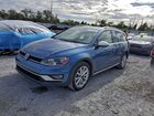 2017 Volkswagen Golf Alltrack S Синий vin: 3VWH17AU9HM509472