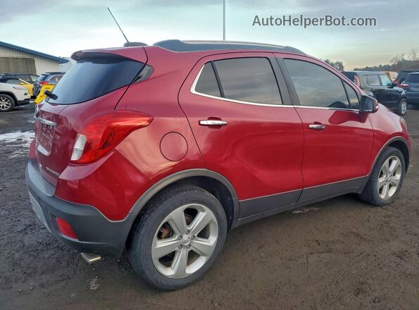 KL4CJASB2GB610909 2016 BUICK ENCORE Красный Передняя правая четверть