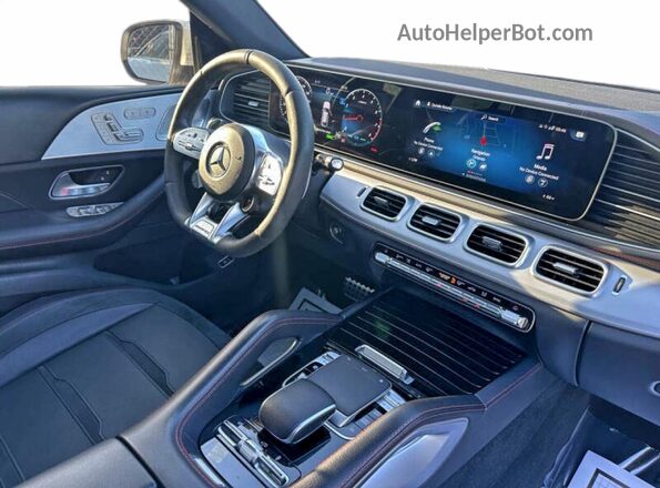 4JGFD6BB1NA755252 2022 MERCEDES-BENZ GLE Белый Вид щитка приборов