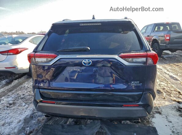 2T3E6RFV2MW013538 2021 TOYOTA RAV4 Синий Вид салона спереди