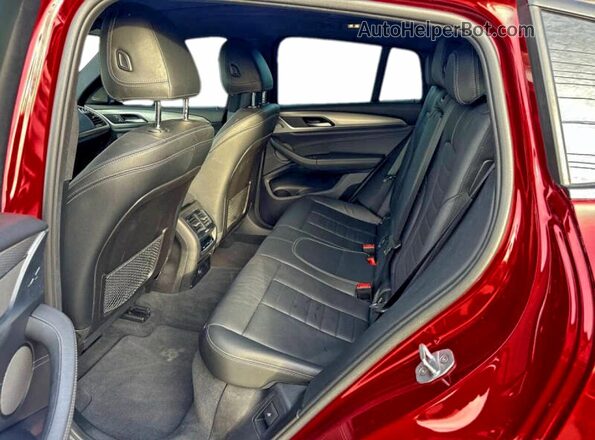 5UXUJ3C50KLG52904 2019 BMW X4 Red Вид панелі приладів