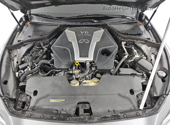 JN1EV7AP5MM701209 2021 INFINITI Q50 Серый Вид подкапотного пространства