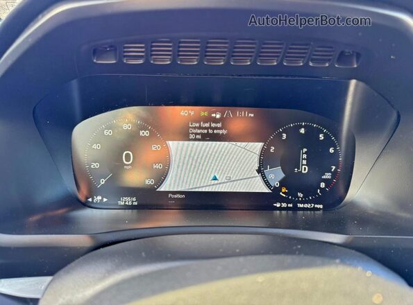 YV4102PK6J1346361 2018 VOLVO XC90 Белый Вид наклейки с VIN-кодом