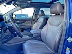 2020 Hyundai Santa Fe Limited Синий vin: 5NMS53AA5LH286869