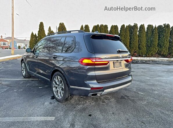 5UXCW2C07L9C59962 2020 BMW X7 Серый Передняя правая четверть