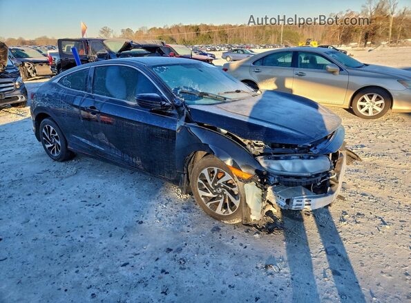 2HGFC4A57HH310755 2017 HONDA CIVIC Black Widok z przodu