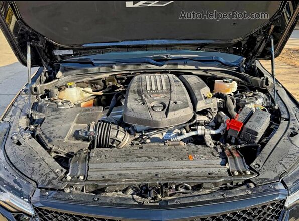 1G6DH5RL8M0143405 2021 CADILLAC CT4 Black Widok deski rozdzielczej