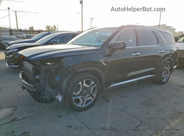 KM8R5DGEXPU566733 2023 HYUNDAI PALISADE Черный Задняя левая четверть
