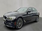 2018 Bmw 530 Xi Черный vin: WBAJA7C50JWA74762