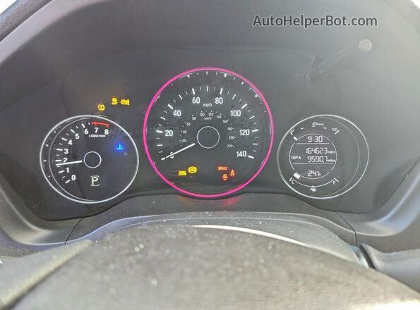3CZRU6H50JM716498 2018 HONDA HR-V Черный Вид задних сидений