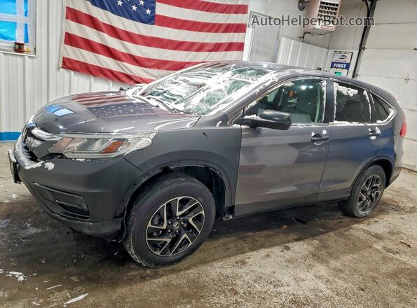 5J6RM4H48GL028139 2016 HONDA CRV Серый Задняя левая четверть