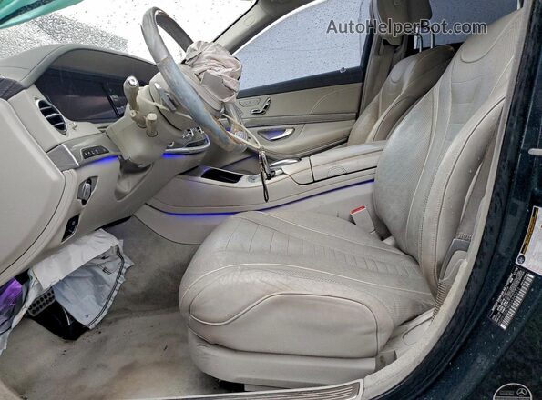 WDDUG8CB8GA242313 2016 MERCEDES-BENZ S Угольный Вид панели приборов