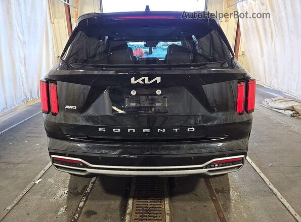 5XYRKDLF7NG121571 2022 KIA SORENTO Черный Вид подкапотного пространства