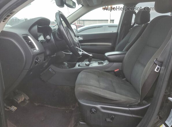 1C4RDJAG3HC627296 2017 DODGE DURANGO Черный Вид панели приборов