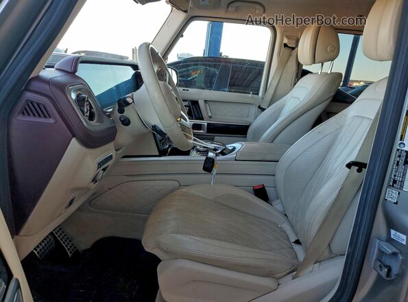 W1NYC6BJXLX342062 2020 MERCEDES-BENZ G-CLASS Серебряный Вид панели приборов