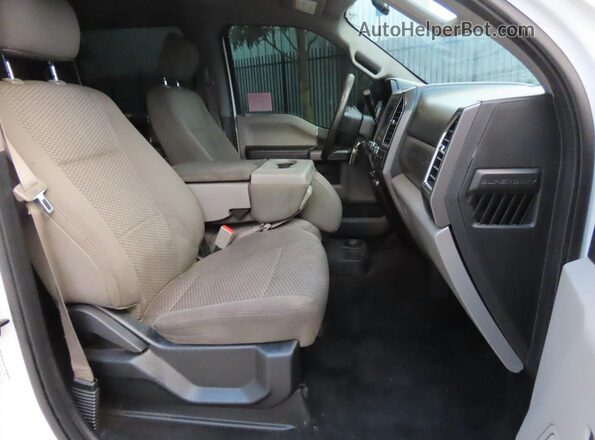 1FT8W3BT3JEB12807 2018 FORD F350 White Widok z tyłu
