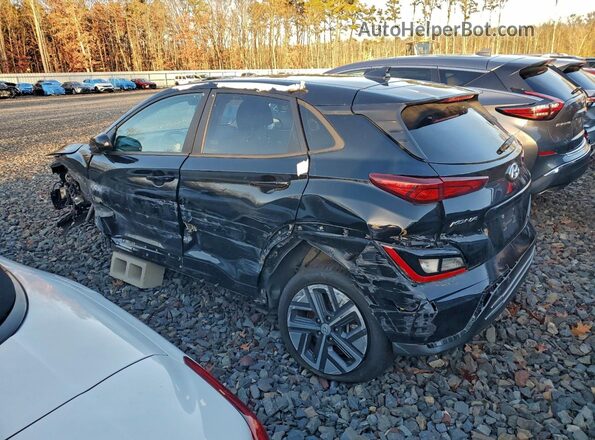 KM8K33AG1PU186482 2023 HYUNDAI KONA Черный Задняя правая четверть