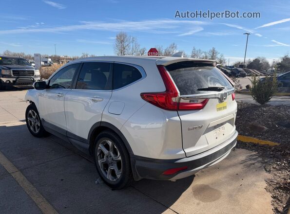 2HKRW1H84JH507445 2018 HONDA CRV Белый Передняя правая четверть